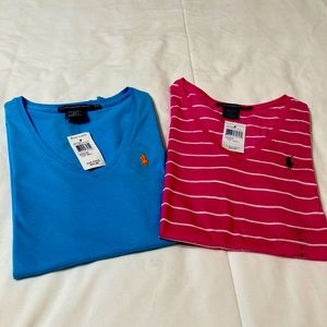 “Two” NWT Ralph Lauren Sport Shirts.